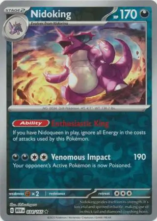 Nidoking reverse