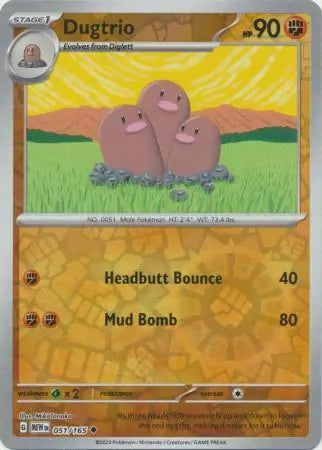 Dugtrio reverse