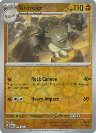 Graveler reverse
