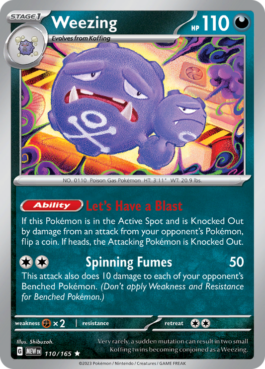 Weezing holo