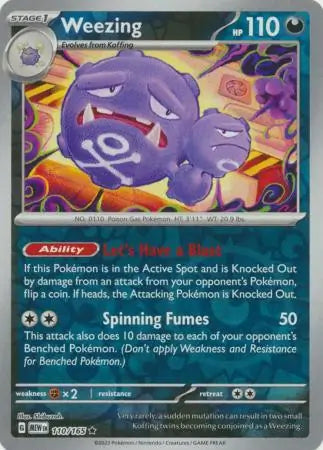 Weezing reverse