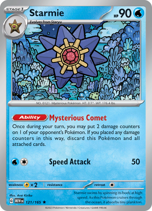 Starmie holo