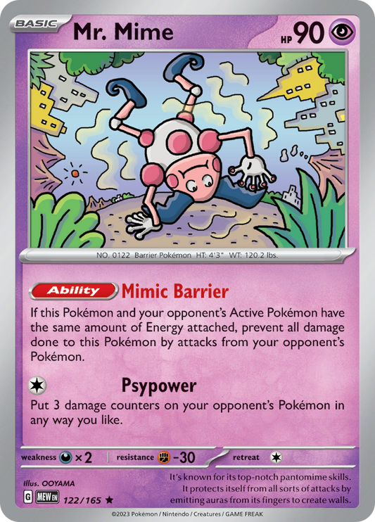 Mr. Mime holo