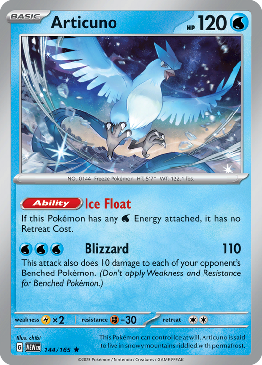 Articuno holo