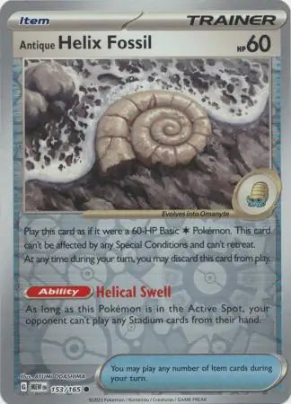 Helix Fossil reverse