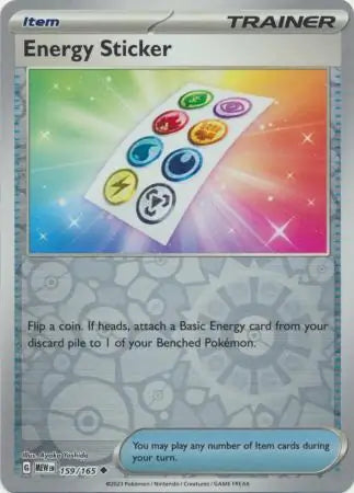 Energy Sticker reverse