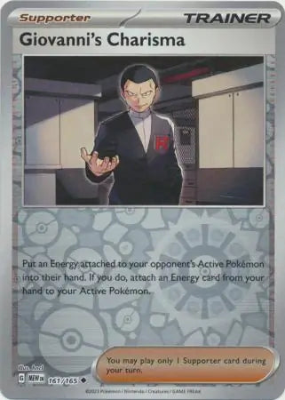 Giovanni's Charisma reverse