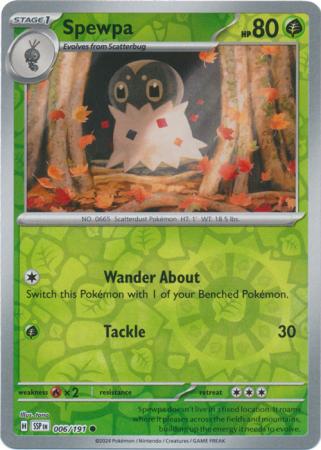 Spewpa #006 Reverse Holo