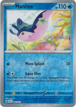 Mantine #040 Reverse Holo