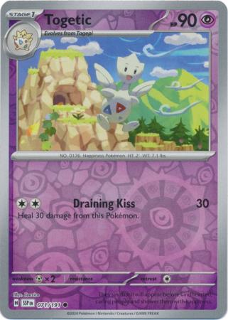 Togetic #071 Reverse Holo