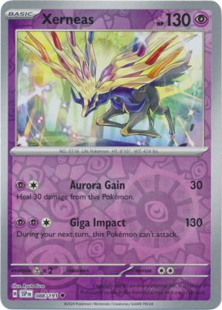 Xerneas #088 Reverse Holo