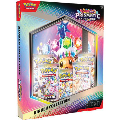 Pokemon Prismatic Evolutions Binder Collection