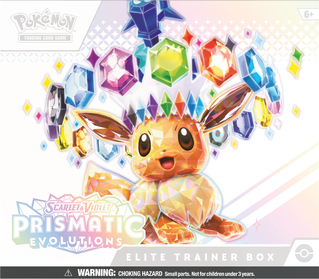 Pokemon Prismatic Evolutions Elite Trainer Box