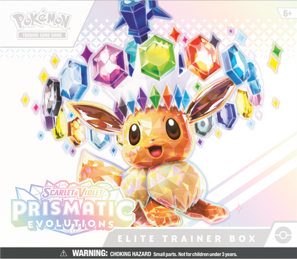 Pokemon Prismatic Evolutions Elite Trainer Box