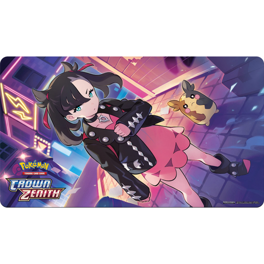 Pokemon Crown Zenith Premium Speelmat Marnie & Morpeko V